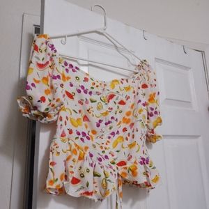 Fruity size medium forever 21 shirt top